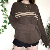 Drei-Streifen-Pullover Downtown Sweater
